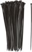 Хомуты нейлоновые для проводов, черные 100 шт., 4,8х250 мм - 60355 РОС