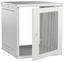Шкаф настенный 12U 600х650мм дверь перфорир. сер. GENERICA LWE3-12U67-PF-G IEK