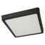Светильник светодиодный ДПО-18w 4000K 1260Лм квадратный черный - 51074 FERON