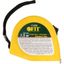 Рулетка Профи 7.5мх25мм калибр. лента; нейлон. покрытие; магн. крючок; эласт. корпус; двойн. стопор черн./желт. FIT 17428 РОС
