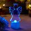Фигура светодиодная "Ангел 2D" 10см 1LED RGB 0.1Вт IP20 на подставке элементы питания 3хAG13(LR44) (в компл.) Neon-Night 501-044
