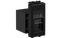Розетка USB 2.0 1мод. Avanti "Черный матовый" тип А-А модульная DKC 4412401 ДКС