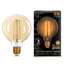Лампа светодиодная филаментная LED 8 Вт 740 лм 2400К AC185-265В E27 шар G95 теплая золотистая колба Black Filament Gauss - 105802008