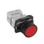 Кнопка КМЕ4522м-красный-2но+2нз-цилиндр-IP54 | 293182 КЭАЗ