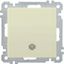 Выключатель 1-кл. СП Bolero ВС10-1-1-Б 10А IP20 с индикацией механизм крем. IEK EVB11-K33-10