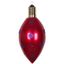 Елочная фигура "Клубничка" 40 см, цвет бордовый | 502-292 NEON-NIGHT