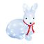Гирлянда светодиодная "Зайчик" ULD-M2732-040/STA WHITE IP20 RABBIT-1 40LED 27х15х32см бел. Uniel 11032