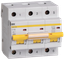 Выключатель автоматический трехполюсный ВА47-100 16А C 10кА KARAT | MVA40-3-016-C IEK