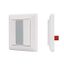Панель Knob SR-KN9551K2-UP White (KNX DIM) (IP20 пластик) Arlight 023487
