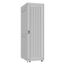 Шкаф серверный 52U 800х1000 передняя дверь: протект IP41. задняя двустворчатая глухой металл IP51. боковые панели: металл. цвет: серый RAL7035 - EX 8052.7651 SYSMATRIX