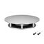 Крепление MOONLIGHT-BASE-ROUND-D25-M Silver (Arlight, Металл) - 046088