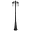 Светильник НТУ-2х60w столб Е27 IP44 черный - 51822 FERON