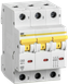 Выключатель автоматический трехполюсный ВА47-60M 3Р 40А 6кА С KARAT | MVA31-3-040-C IEK