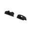 Заглушка ARH-BENT-W18 BLACK с отверстием (Arlight, Пластик) | 039589 Arlight