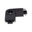 Коннектор черный поворотный MTR16 CR-BL JazzWay - 5070264