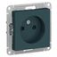 Розетка 1-м СП AtlasDesign 16А IP20 без заземл. защ. шторки механизм изумруд SE ATN000849 APC
