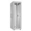 Шкаф серверный 42U 800х1000 передняя дверь: двустворчатая перфорированная IP20. задняя одностворчатая боковые панели: перфорированные. цвет: серый RAL7035 - EX 8042.7432 SYSMATRIX