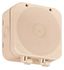 Коробка монтажная распределительная 133х120х60 мм для видеокамер двухкомпонентная HF IP68 бежевая - 67080БЖ TYCO