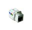Разъем телекоммуникац. кат.5е 8пол. неэкранированный ABB 2CKA000225A0153