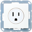 Розетка системы US-NEMA 15А 125V| A521-15WW |Jung