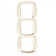 Париж Рамка 3-местная вертикальная бежевая EKF Simple | ESM-V-303-20