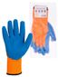 Перчатки плотной вязки акрил с латексным покрытием "Рельеф" оранж. 10 кл. 125 г 1 пара | SQ1016-0219 TDM