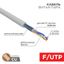 Кабель витая пара F/UTP, CAT 5e, ZH нг(А)-HF, 2х2х0,52 мм, 24AWG, INDOOR, SOLID, серый, 305 м REXANT PRO | 02-0022 MEET