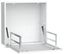Шкаф встраиваемый потол. 4U 600х600мм дверь метал. бел. LINEA R ITK LR16-4U66-MF IEK