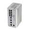 Коммутатор Ethernet 8 портов 10/100/1000BASE-T (PoE/PoE+) 4 порта 100BASE-FX/1000BASE-X (SFP) L2 ELTEX MES3510P