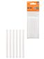Клеевые стержни универсальные белые, 7 мм x 100 мм, 6 шт, "Алмаз" | SQ1024-0501 TDM
