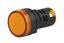 Лампа AD22DS(LED)матрица d22мм желтый 230В (10/1000/12000) | Б0045617 ЭРА