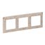 Рамка 3-м Valena Life универсальная ампир беж. Leg 754113 Legrand