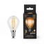 Лампа светодиодная филаментная LED 5 Вт 420 лм 2700К AC185-265В E14 шар P45 теплая Black Filament Gauss - 105801105