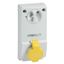 Розетка UNIKA 32А 3PNE 100-130В без защ. IP44 SchE 82041 Schneider Electric