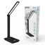 Светильник светодиодный настольный 10 Вт 550 лм 3000-6000К AC 220В Черный IP20 Пластик складная стойка сенсорное управление яркости и температуры освещения USB зарядка телефона GTL Gauss - GT2022
