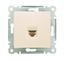 Розетка телефонная Lillium TF евро стандарт с панелью механизм крем. Makel 30010014