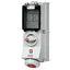 Розетка настенная механическая блокировка DUO 32А 3Р+E IP67 - 5946A Mennekes