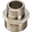 Ниппель НН 3/4'х1/2' переходной, никелированный - RG008Q0OCNRMLV STOUT SFT-0004-003412