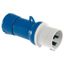 Вилка кабельная 32А 3P-E 200-250В винт. IP44 SchE PKE32M424 Schneider Electric
