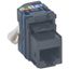 Механизм розетки компьютерной Keystone RJ45 кат.6 UTP Leg 033181 Legrand