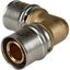 Угольник 26 90 град., пресс, для металлопластиковых труб - RG008S9C4AO9F1 STOUT SFP-0009-002626