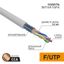 Кабель витая пара F/UTP кат.5 4х2х26AWG омедненный алюм. сер. (уп.305м) LIGHT PROCONNECT 01-0148-3 MEET