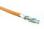 Кабель витая пара экранир. U/FTP кат.6 4 пары 23 AWG ОЖ solid кажд. в фольге LSZH нг(А)-HF -20град.C-+60град.C гарантия: 15 лет компонентн./25 системн. UFTP4-C6-S23-IN-LSZH-OR-500 оранж. (уп.500м) Hyperline 445092