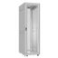 Шкаф серверный 52U 800х1000 передняя дверь: одностворчатая перфорированная IP20. задняя боковые панели: глухой металл. цвет: серый RAL7035 - EX 8052.7331 SYSMATRIX