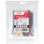 Набор термоусадочных трубок 2:1 6 цветов 19 шт L= 100мм NO-224-540 - Б0067667 ЭРА