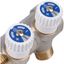 Коллектор распределительный 1', 2 отвода 1/2' - RG008SFVPNJ8BC STOUT SMB 6851 011202
