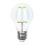 Лампа светодиодная LED-A60-10W/NW/E27 /CL PLS02WH Sky 10Вт грушевидная прозрачная 4000К нейтр. бел. E27 (упак. картон) Uniel UL-00002626