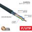 Кабель витая пара F/UTP, CAT 6, PE, 4PR, 23AWG, OUTDOOR, SOLID, черный, 305м REXANT | 01-0158 MEET