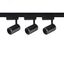 Светильник светодиодный трековый ULB-Q291 8W/4200K/K BLACK SET31 8Вт 4200К 1800лм набор 3 предмета на шинопроводе 1м с коннектором корпус черн. Volpe UL-00006778 Uniel