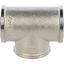 Тройник ВВ никелированный 1' - RG008Q0QT02UFM STOUT SFT-0020-000001